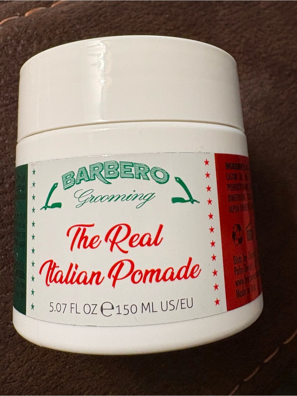 Grooming The Real Italian Pomade - White